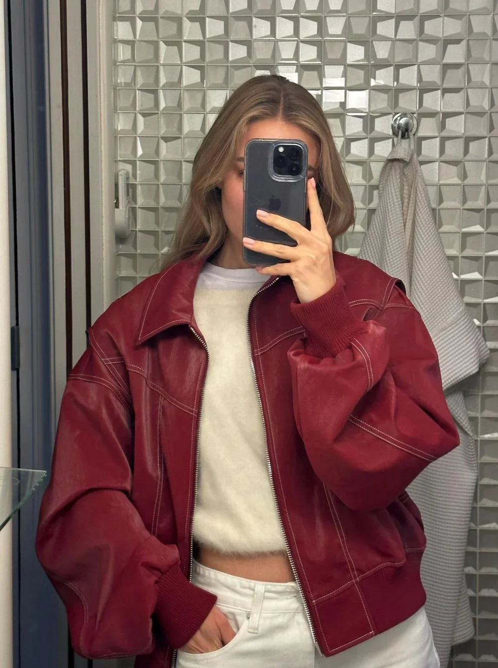 Avery | Oversized Bomber