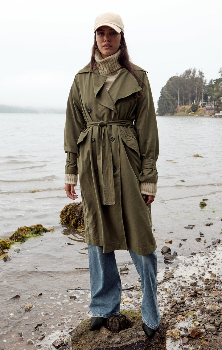 Monica | Long Sleeve Trench Coat